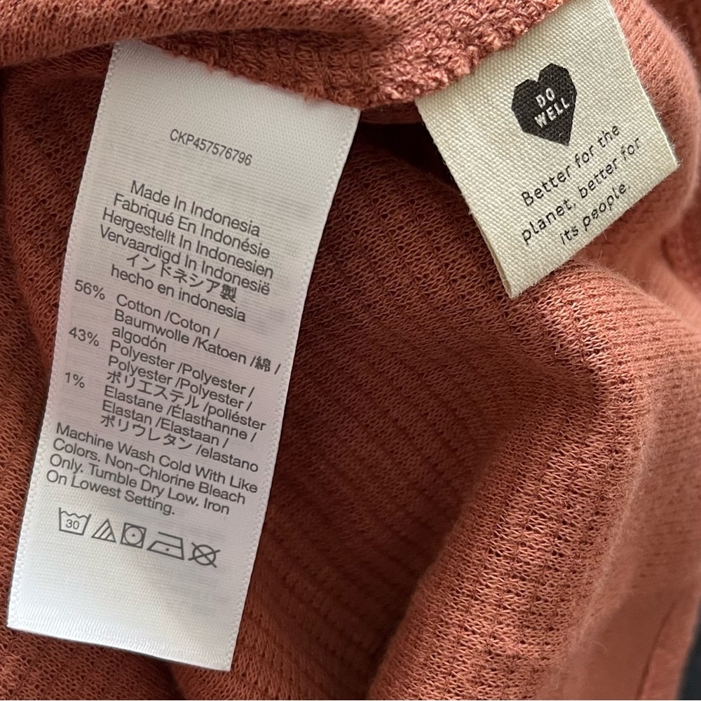 MADEWELL Pleated Statement-Sleeve Top Size Small Trendy Feminine Pretty - Picture 4 of 8